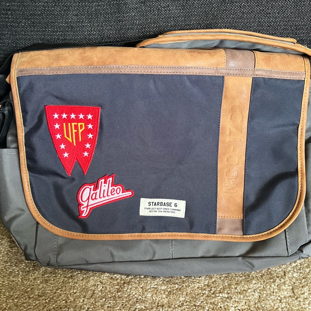 Star Trek Original Series Universal Traveler Messenger Bag